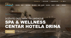 Desktop Screenshot of hoteldrina.com